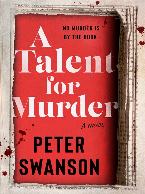 Title details for A Talent for Murder by Peter Swanson - Wait list
